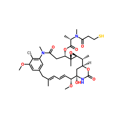 CAS 139504-50-0|N2'-deacetyl-N2'-(3-Mercapto-1-옥소프로필)-메이탄신