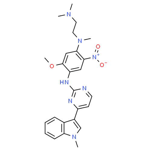 CAS 1421372-67-9|1,4-BenzenediaMine, N1-[2-(dimethylaMino)ethyl]-5-Methoxy-N1-Methyl-N4-[{{ 10}}(1-메틸-1H-인돌-3-일)-2-피리미디닐]-2-니트로-