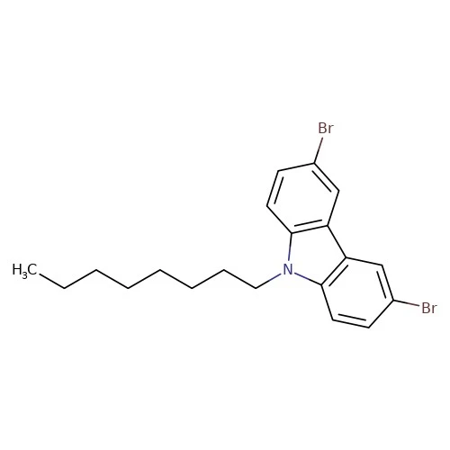 CAS:79554-93-1|3,6-디브로모-9-n-옥틸카르바졸