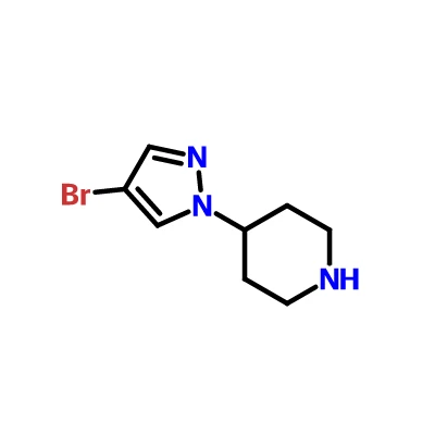 CAS 877399-60-5|4-(4-브로모-피라졸-1-일)-피페리딘