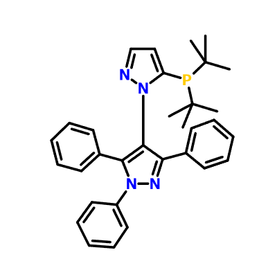 CAS 894086-00-1|5-(DI-TERT-BUTYLPHOSPHINO)-1', 3',5'-트리페닐-1'H-[1,4']비피라졸