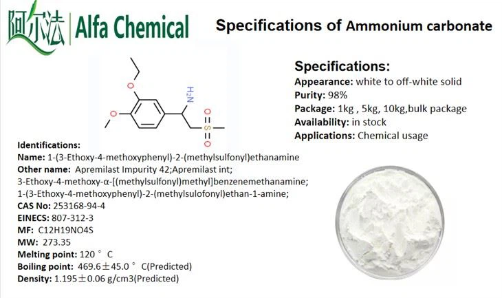 CAS No: 253168-94-4 1-(3-Ethoxy-4-methoxyphenyl)-2-(methylsulfonyl)ethanamine