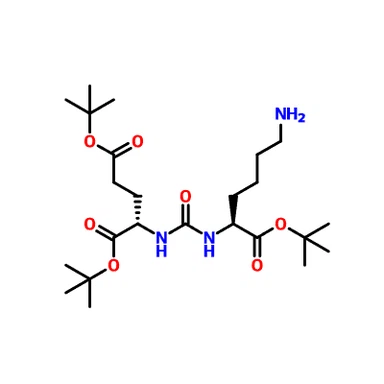 CAS 1025796-31-9|(S)-디-Tert-부틸2-(3-((S)-6-아미노-1-(Tert-Butoxy)-1-옥소헥산{{10} }일)우레이도)펜탄디오에이트