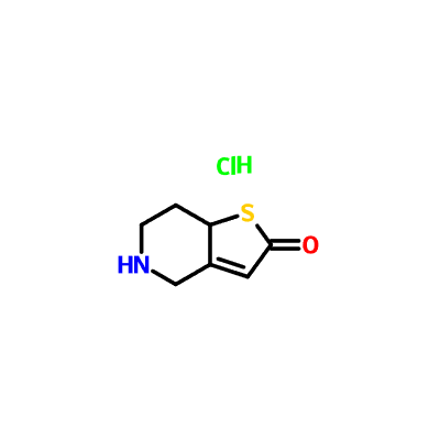 CAS 115473-15-9|5,6,7,7a-테트라히드로티에노[3,2-c]피리딘-2(4H)-온 염산염