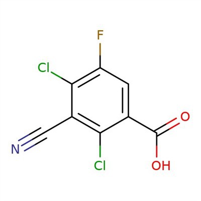 CAS:117528-58-2|2,4-디클로로-3-시아노-5-플루오로벤조산