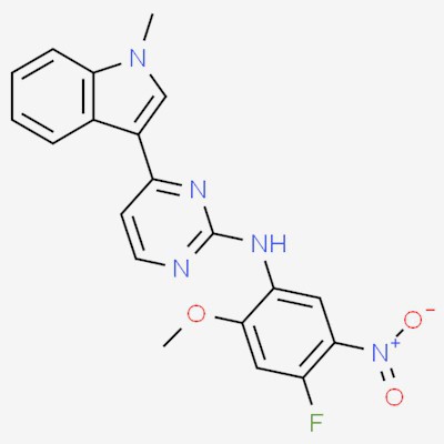 CAS 1421372-94-2|N-(4-플루오로-2-메톡시-5-니트로페닐)-4-(1-메틸인돌-3-일)피리미딘-2-아민
