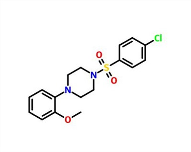 CAS 259683-39-1 1-((4-클로로페닐)술포닐)-4-(2-메톡시페닐)피페라진