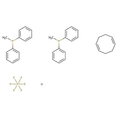 CAS:38465-86-0|1,5-사이클로옥타디엔비스(메틸디페닐포스핀)이리듐(I) 헥사플루오로포스페이트