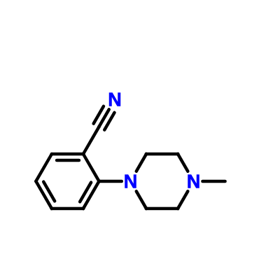CAS 85803-63-0|2-(4-메틸피페라진-1-일)벤조니트릴