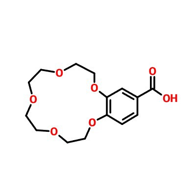 CAS:56683-55-7|2,3,5,6,8,9,11,12-옥타하이드로벤조[b][1,4,7,10,13]펜타옥사사이클로펜타데신-15-카르복실산