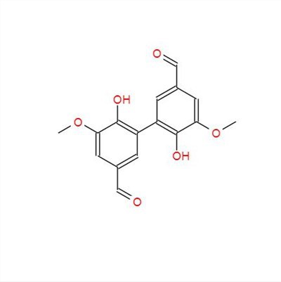CAS:2092-49-1丨6,6'-DIHYDROXY-5,5'-DIMETHOXY-[1,1'-BIPHENYL]-3,3'-DICARBOXALDEHYDE
