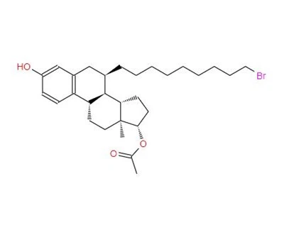 CAS:875573-66-3丨(7a,17b)-7-(9-브로모노닐)-에스트라-1,3,5(10)-트리엔-3,{{ 12}}디올 17-아세테이트